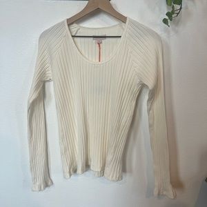 Ribbed long sleeve NWT